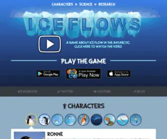 Iceflowsgame.com(Ice Flows) Screenshot