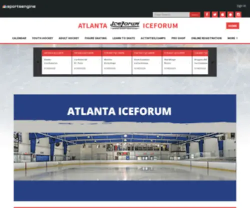 Iceforum.com(Arena Website) Screenshot