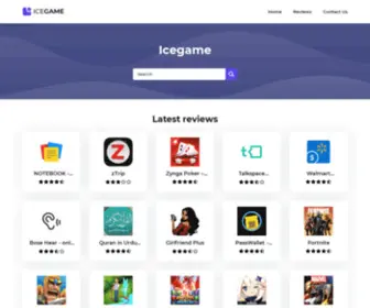 Icegame.org(Best Communication Apps for Android and iOS) Screenshot