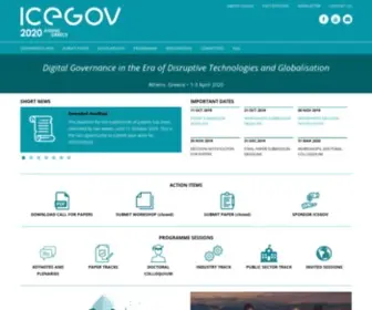 Icegov.org(Athens, Greece) Screenshot