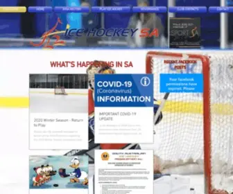 Icehockeysa.com.au(Ice Hockey SA) Screenshot