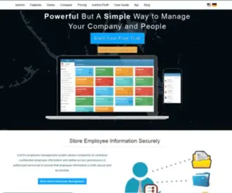 Icehrm.com(Manage your employees) Screenshot