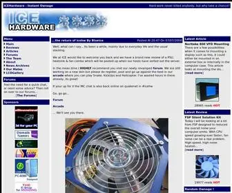Icehw.net(ICEHardware) Screenshot