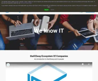 Iceict.net(IT Solutions & Services for Cruise & Travel) Screenshot