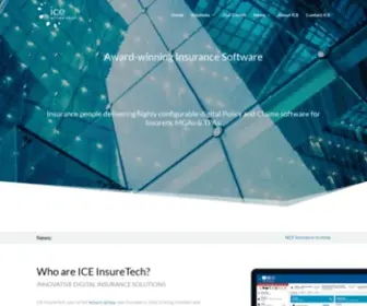 Iceinsuretech.com(ICE Insuretech Ltd) Screenshot