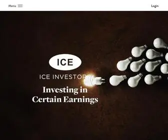 Iceinvestors.com.au(Australian Equities & Managed Funds) Screenshot