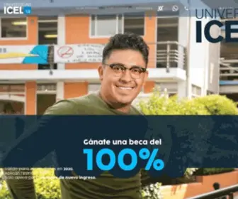 Icel.edu.mx(Universidad ICEL) Screenshot