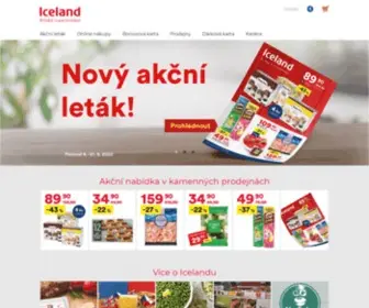 Iceland.cz(Úvodní stránka) Screenshot