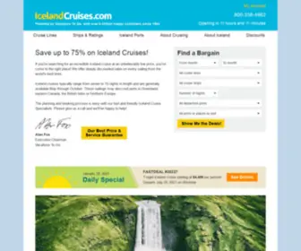 Icelandcruises.com(Iceland Cruises) Screenshot