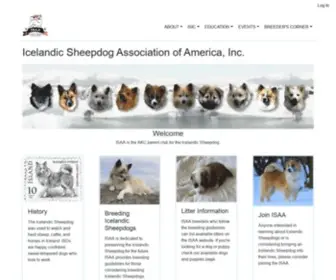 Icelanddogs.com(Íslenskur fjárhundur) Screenshot