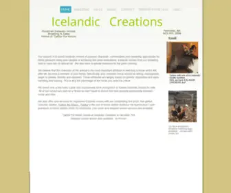 Icelandic-Creations.com Screenshot