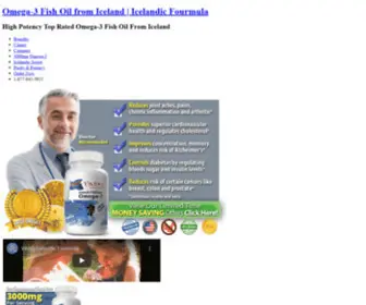 IcelandicFourmula.com(The Best Iceland Omega 3 Supplement Formula) Screenshot