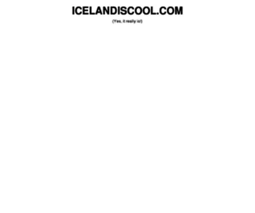 Icelandiscool.com(Icelandiscool) Screenshot