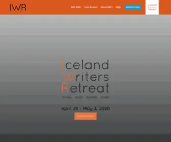 Icelandwritersretreat.com(Iceland Writers Retreat) Screenshot