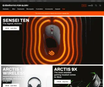 Icemat.com(SteelSeries) Screenshot