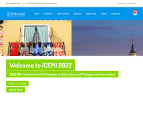 Icemi.org(ICEMI 2024) Screenshot