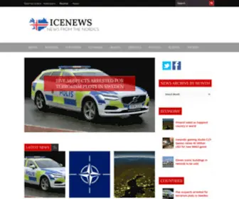 Icenews.is(Daily news from Iceland) Screenshot