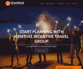 Icentiviz.com(Incentive Travel Group) Screenshot