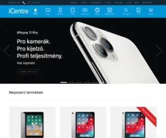 Icentre.hu(Apple szaküzlet) Screenshot