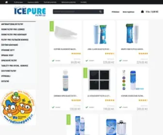 Icepure-Filtry.cz(Icepure) Screenshot
