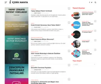 Icerikmanya.com(İçerik Manya) Screenshot