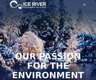 Iceriversustainablesolutions.com(Ice River Sustainable Solutions) Screenshot