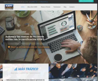 Icert.es(Opiniones de Confianza) Screenshot
