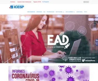 Icesp.br(Centro Universitário ICESP em Brasília) Screenshot