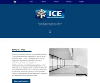 Icestructuras.com(ICE SAS) Screenshot