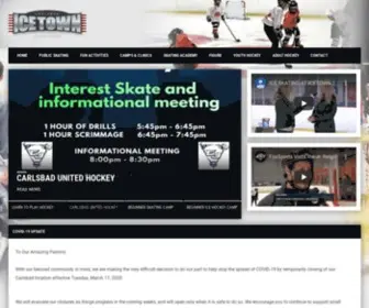 Icetowncarlsbad.com(Icetown Carlsbad) Screenshot