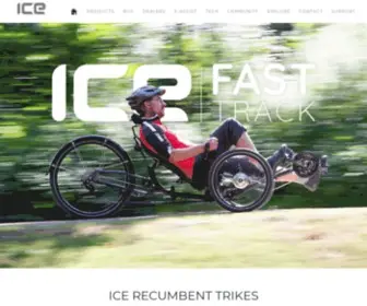 Icetrikes.co(ICE Recumbent Trikes) Screenshot