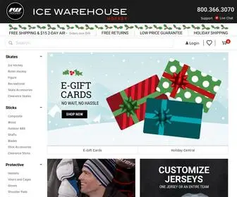 Icewarehouse.com(Ice Warehouse) Screenshot