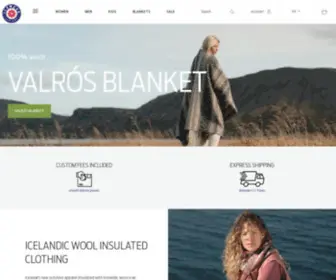 Icewear.is(Outdoor Apparel and Wool Products) Screenshot