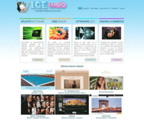 Iceweb.ro(Ice Web) Screenshot