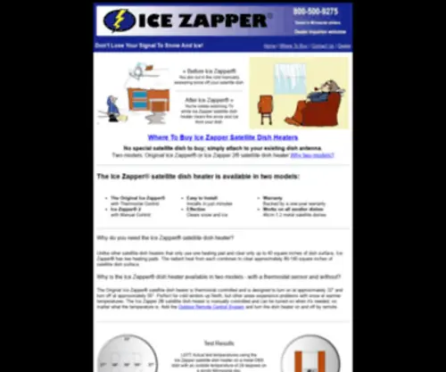 Icezapper.com(Icezapper) Screenshot