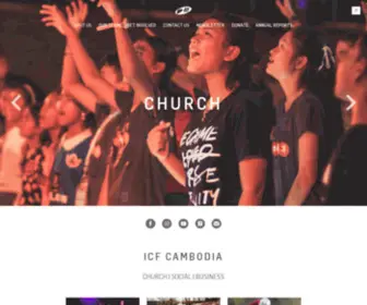 ICF-Cambodia.com(ICF CAMBODIA) Screenshot
