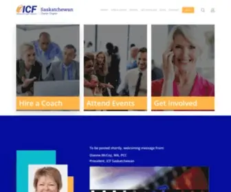 ICF-Sask.org(ICF Saskatchewan) Screenshot