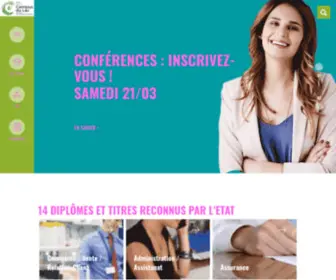 Icfa-Tertiaire.com(Campus du Lac) Screenshot