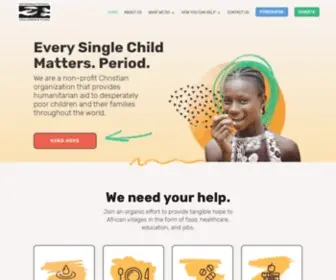 Icfaid.org(International Children's Fund) Screenshot