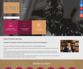 Icfeci.com(Private Investigation ICFECI) Screenshot