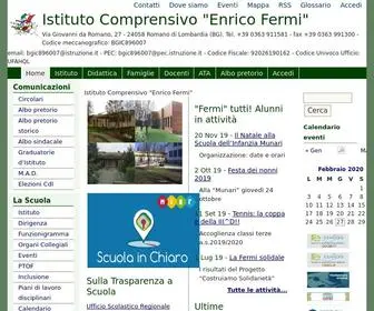 Icfermiromano.edu.it(Istituto Comprensivo "Enrico Fermi") Screenshot