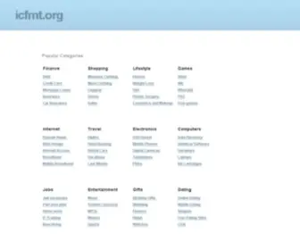 ICFMT.org(Free Directory Submission) Screenshot