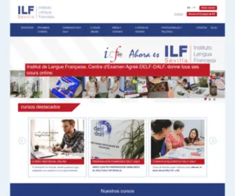 Icfsevilla.com(Centro DELF) Screenshot
