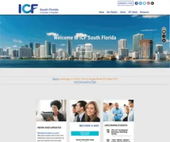 Icfsouthflorida.org(ICF South Florida Charter Chapter Example) Screenshot