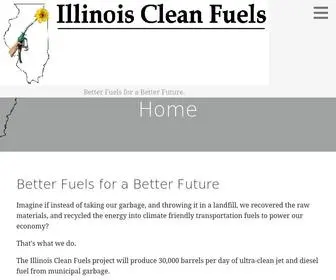 Icfuels.com(Better Fuels for a Better Future) Screenshot