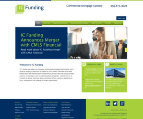 Icfunding.com(Icfunding) Screenshot