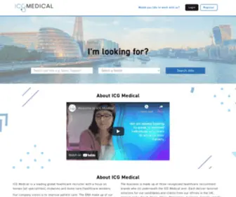 ICG-Medical.com(ICG Medical) Screenshot