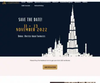 IcgCDubai.com(International Cosmetic Gynecology Conference) Screenshot