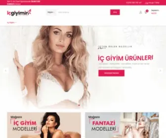 Icgiyimin.com(Fantazi ve Bayan) Screenshot