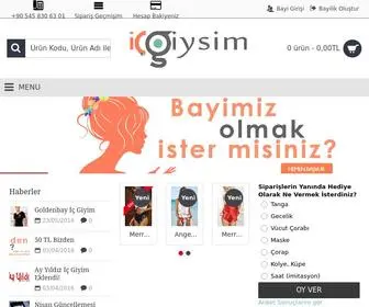 Icgiysim.com(İç Giysim) Screenshot